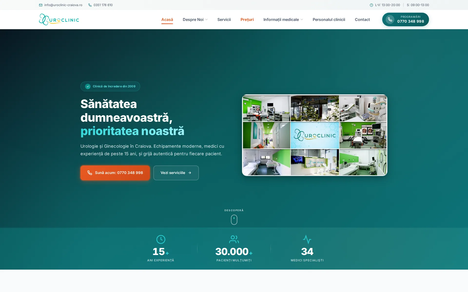 Uroclinic Craiova — A Regional Clinic with Real Price Transparency — cover
